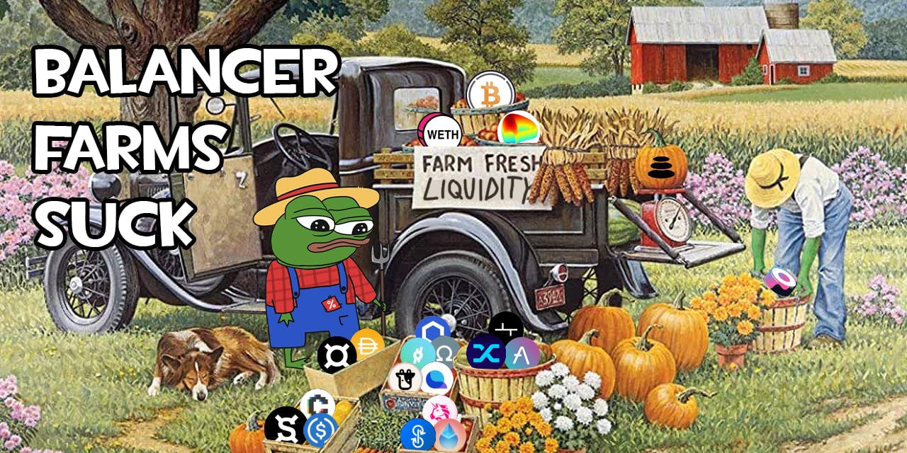 If Balancer’s AMM model is so good, why is it lagging so far behind competitors?